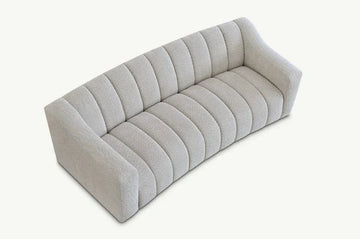 Sofista 3 Seater Astoria sofa in Oatmeal Boucle Fabric - Sofista Living LTD 