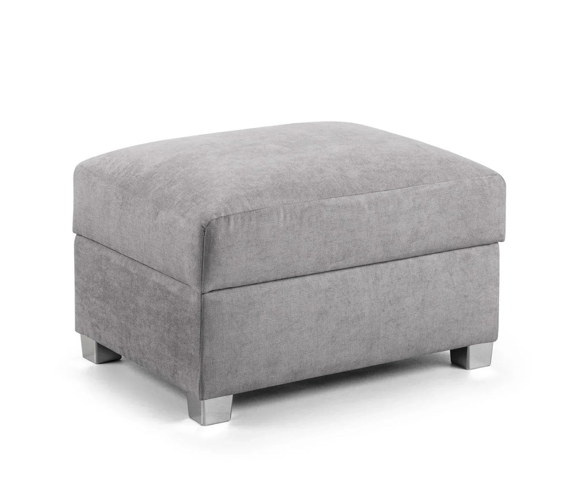 Sofista Mayfair Footstool – Premium Upholstered Ottoman with Quality Fabric & Solid Legs UK