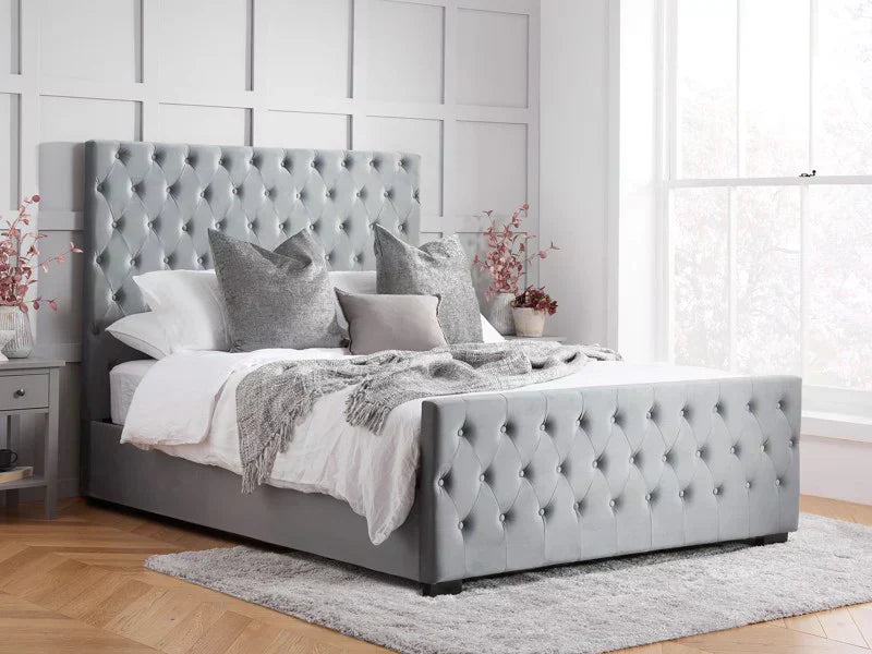 Turin Fabric Bed Frame – Luxurious Upholstered Bed Frame for Elegant Bedrooms UK