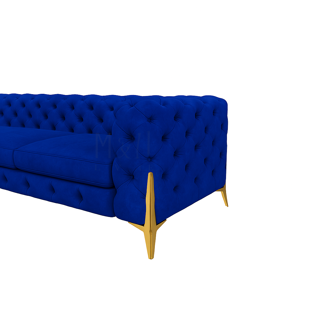 Ambassador Chesterfield Sofa 3 + 2 Seater - Sofista Living LTD 