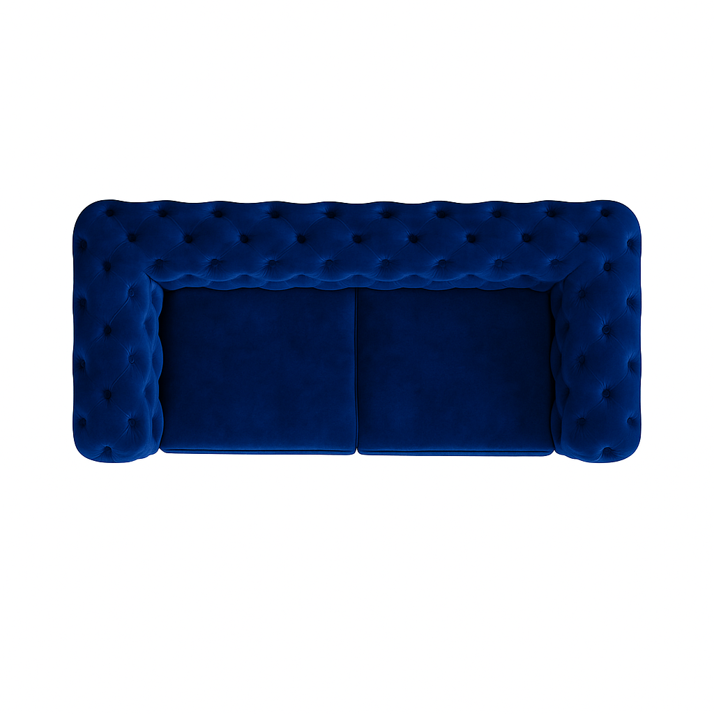 Ambassador Chesterfield Sofa - 2 Seater Sofa - Sofista Living LTD 