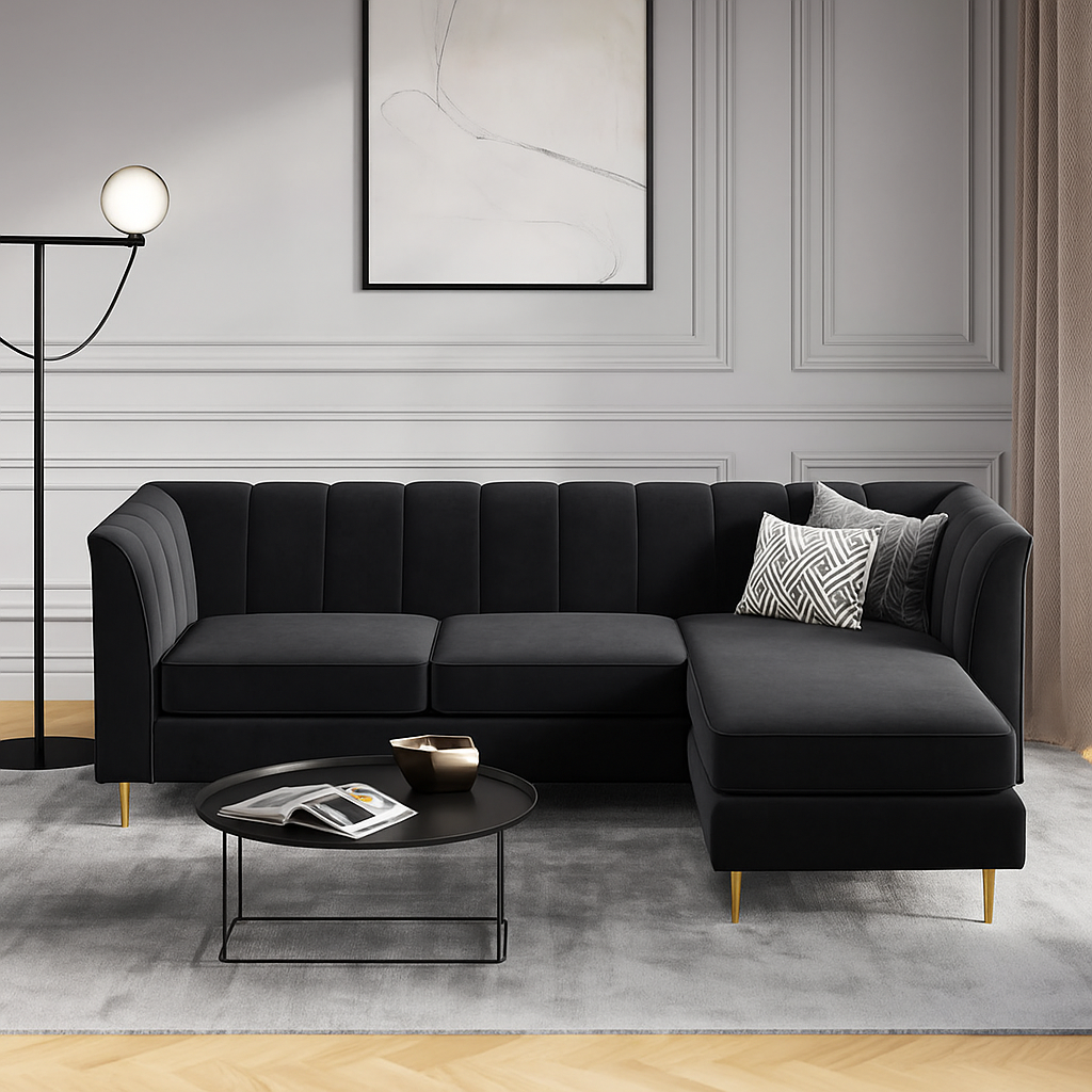 Aura - L Shape Sofa - Sofista Living LTD 