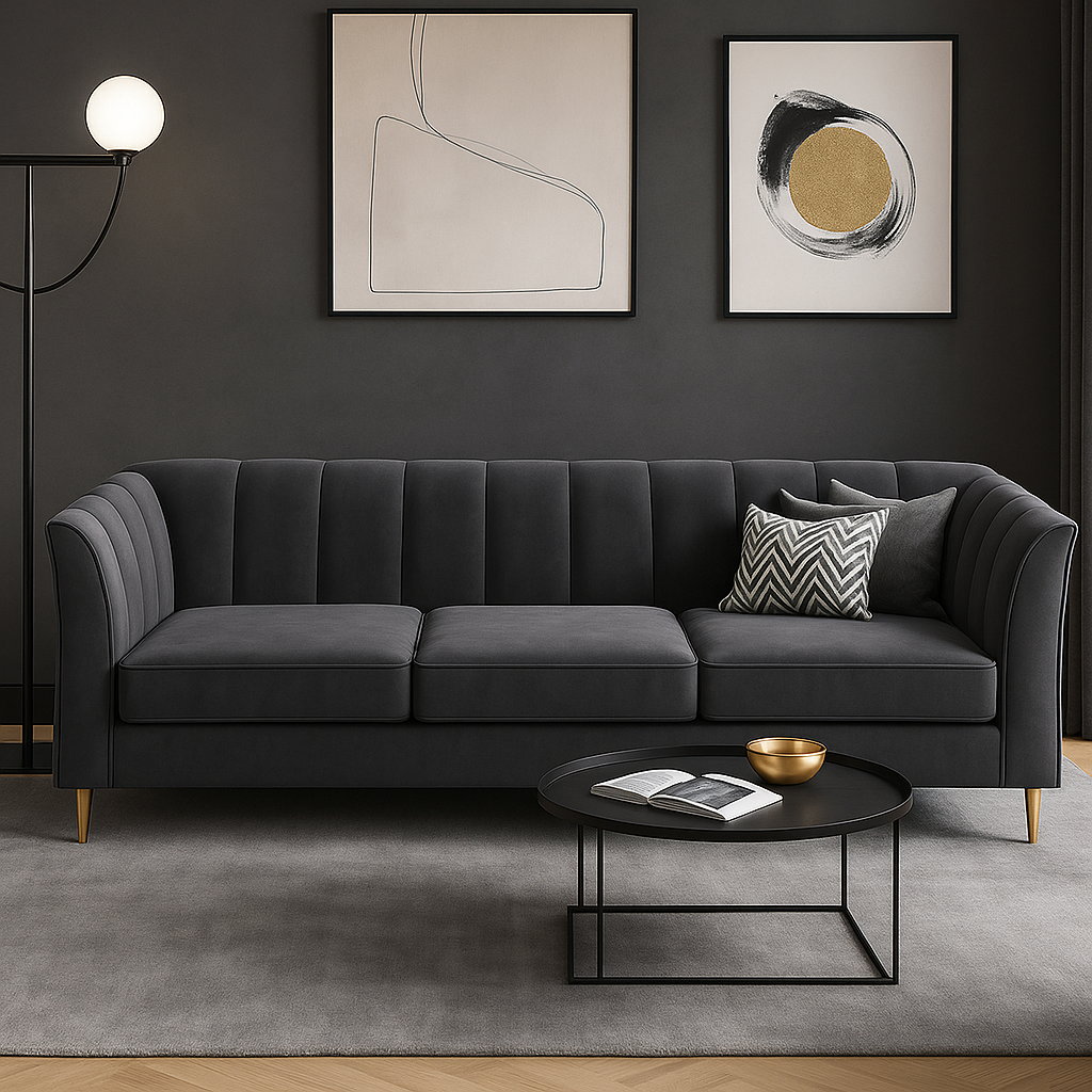 Aura - 3 Seater Sofa - Sofista Living LTD 