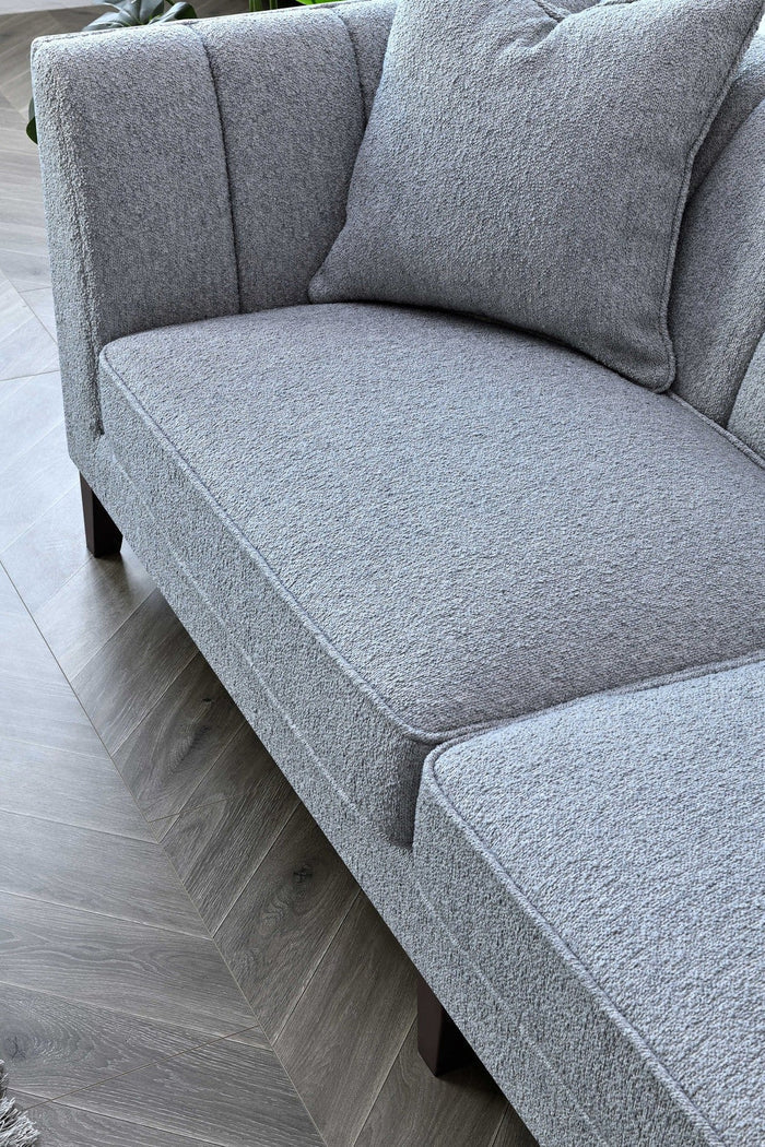 Sofista 3 Seater Copper Sofa in Dolphin Boucle
