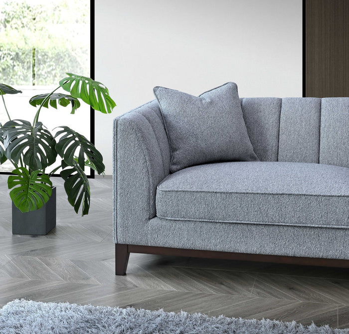 Sofista Left Cooper Sofa in Dolphin Boucle - Sofista Living LTD 