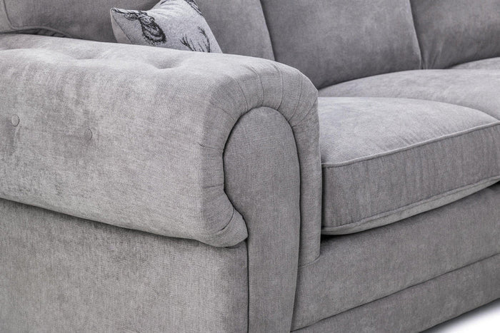 Sofista Mayfair Fullback Corner Sofa Detail – Classic British Style Large Living Room Sofa UK