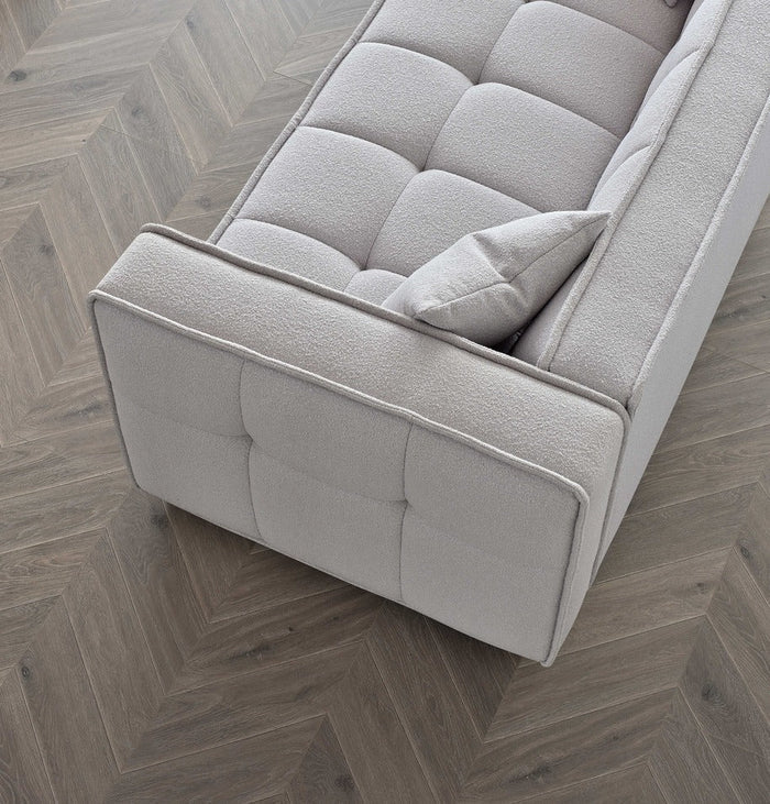 Sofista 4 Seater Murray Sofa in Putty Boucle Fabric - Sofista Living LTD 