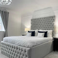 Lorna Luxury Bed – Elegant Premium Upholstered Luxury Bed Frame for Modern Bedrooms UK