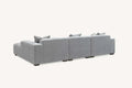 Leanord Corner Sofa in Cloudy Grey Boucle - Sofista Living LTD 