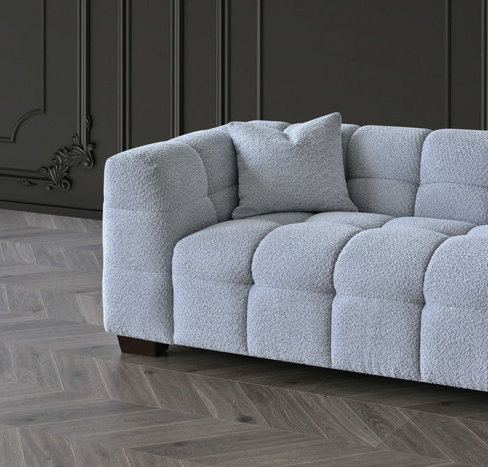 Sofista Tribeca 2 Seater Sofa in Pearl Boucle - Sofista Living LTD 