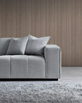 Sofista Leanord Left Corner Sofa in Cloudy Grey Boucle - Sofista Living LTD 
