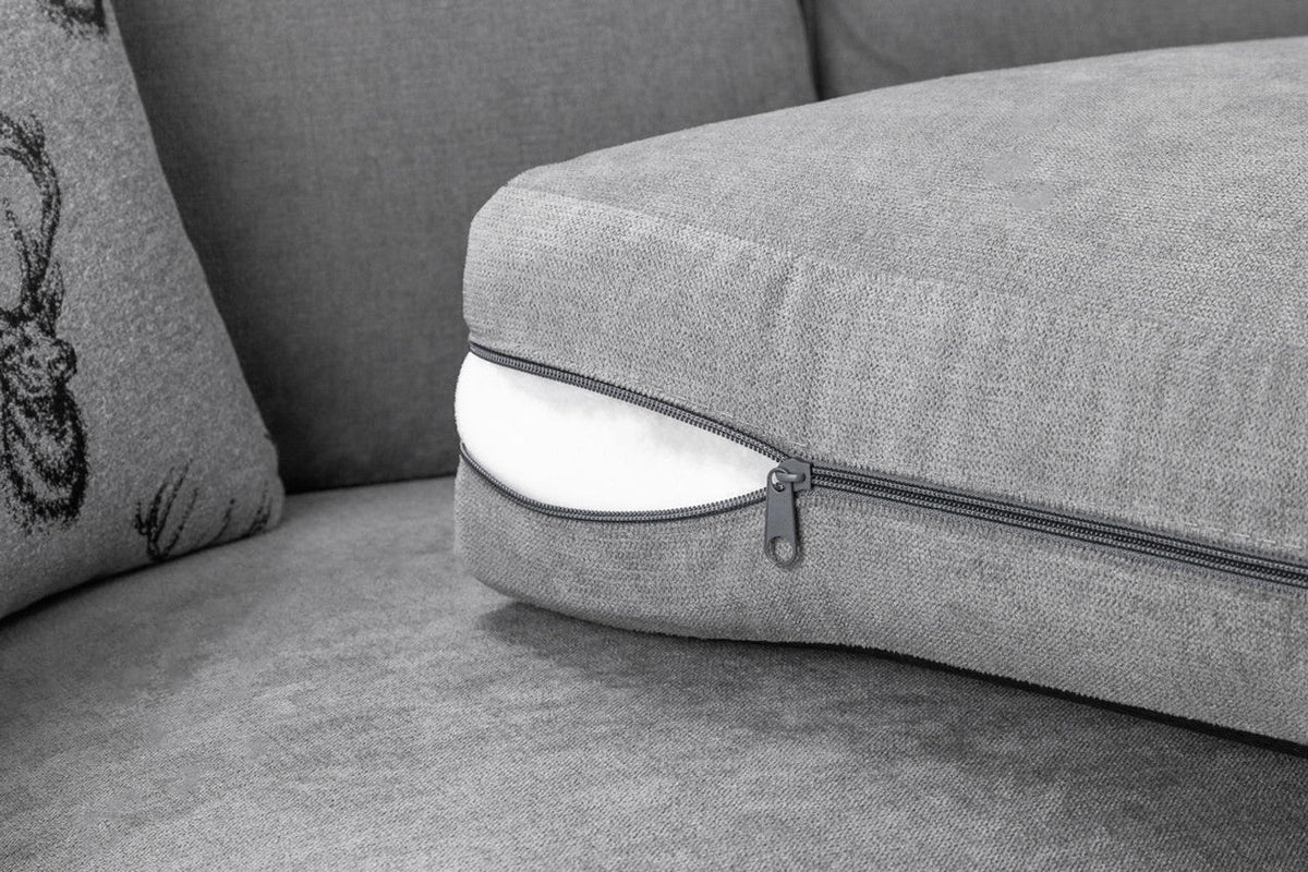 Sofista Mayfair Left Corner Sofa Side View – Quality Upholstery & Solid Frame UK