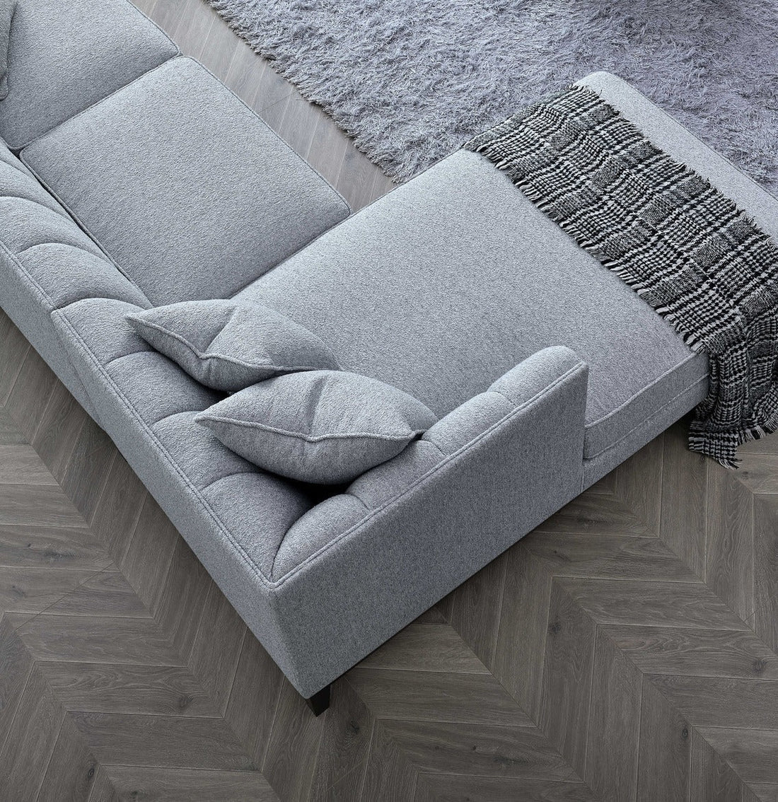 Cooper Sofa in Dolphin Boucle - Sofista Living LTD 