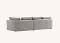 Sofista Rubin Right Corner Sofa in Charcoal Boucle - Sofista Living LTD 