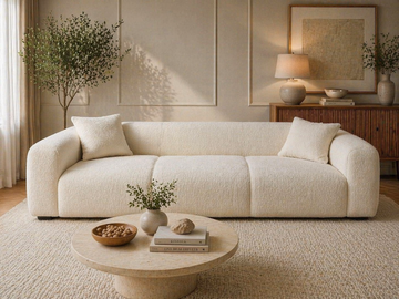Sofista Luna 3 Seater Sofa | Contemporary Living Room Sofa UK