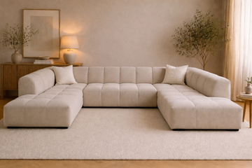 Sofista Pearl U Shape Sofa | Large Luxury Sofa UK