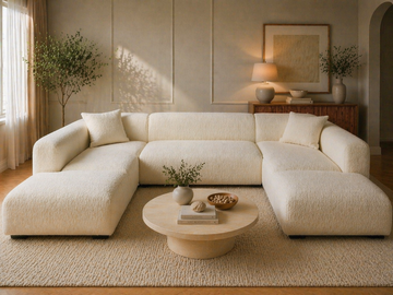 Sofista Luna U Shape Sofa | Large Contemporary Sofa UK