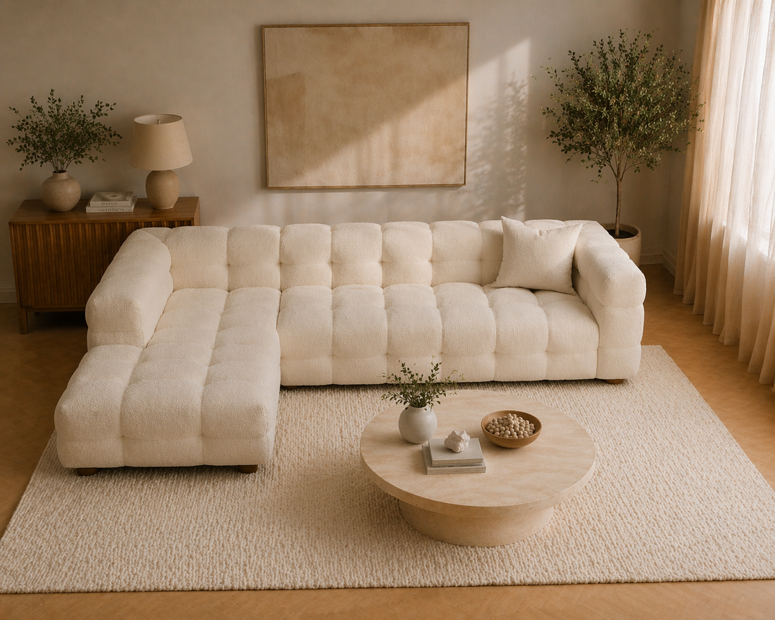 Sofista Bubble L Shape Sofa Left Chaise | Modern Corner Sofa UK