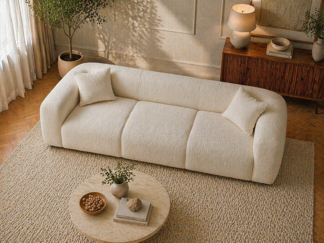 Sofista Luna 3 Seater Sofa | Contemporary Living Room Sofa UK