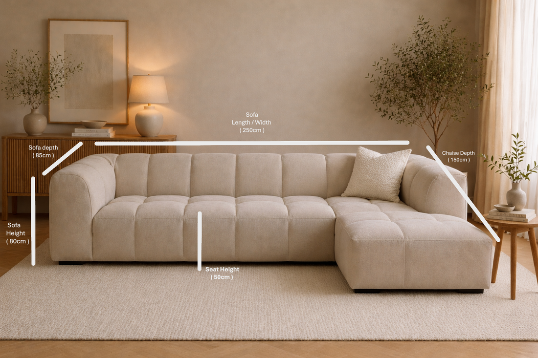Sofista Pearl L Shape Sofa Right Chaise | Luxury Corner Sofa UK