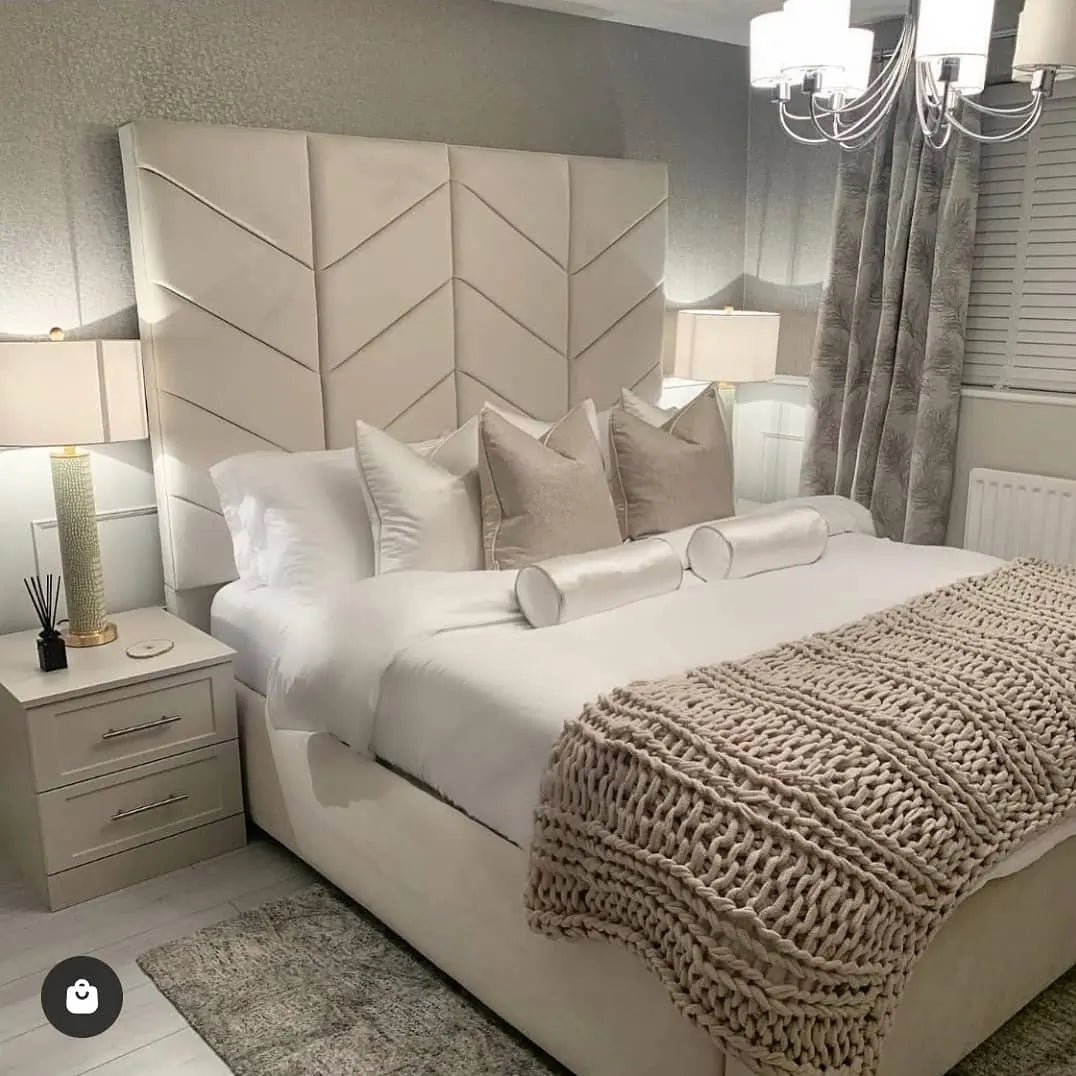 Elegance Upholstered Bed - Sofista Living LTD 