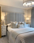 Corinthia Wide Headboard Bed - Sofista Living LTD 