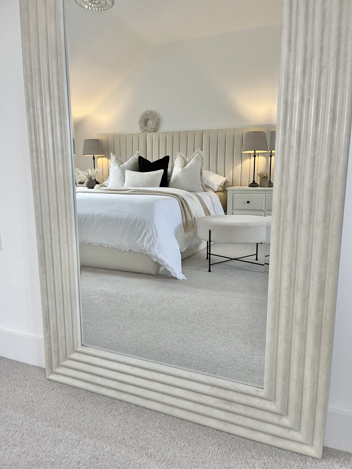 Fitzroy Wide Headboard Bed - Sofista Living LTD 