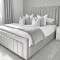 Oslo Panel Upholstered Bed - Sofista Living LTD 