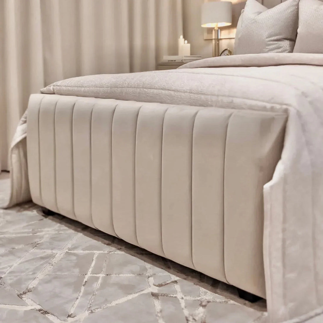 Westminster Luxury Panelled Bed - Sofista Living LTD 