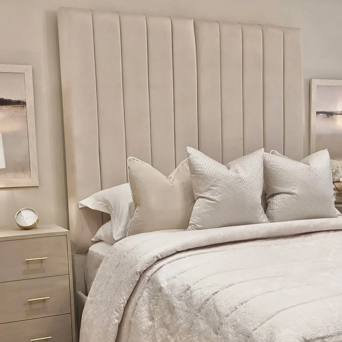 Westminster Luxury Panelled Bed - Sofista Living LTD 