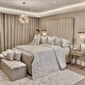 Westminster Luxury Panelled Bed - Sofista Living LTD 
