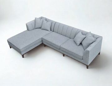 Sofista Left Cooper Sofa in Dolphin Boucle - Sofista Living LTD 