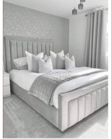Oslo Panel Upholstered Bed - Sofista Living LTD 