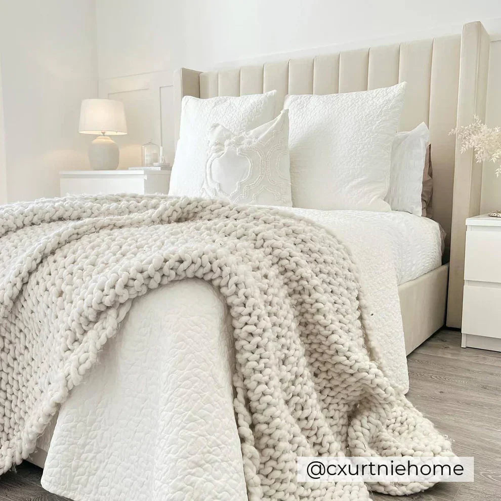 Champagne Bed Frame - Sofista Living LTD 