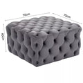 Premium Chesterfield Footstool - Sofista Living LTD 