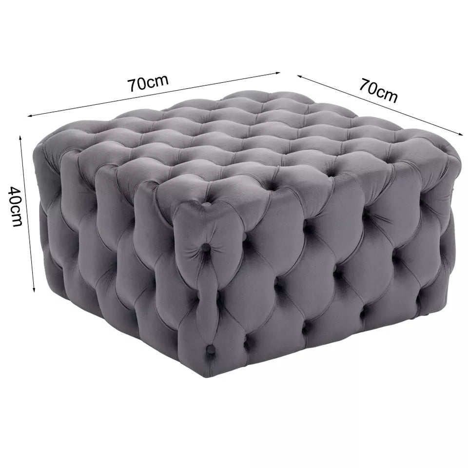 Premium Chesterfield Footstool - Sofista Living LTD 