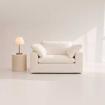 Sofista Cloud 1 Seater Sofa | Luxury Bouclé Accent Chair | Premium Single Armchair